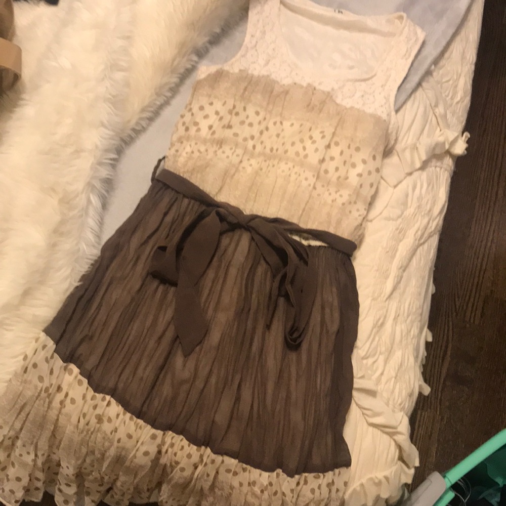 Cream dress